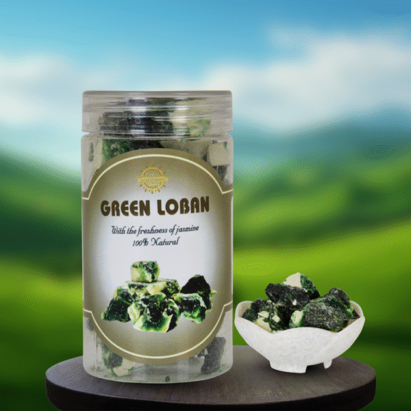 Green Loban Resin Granules